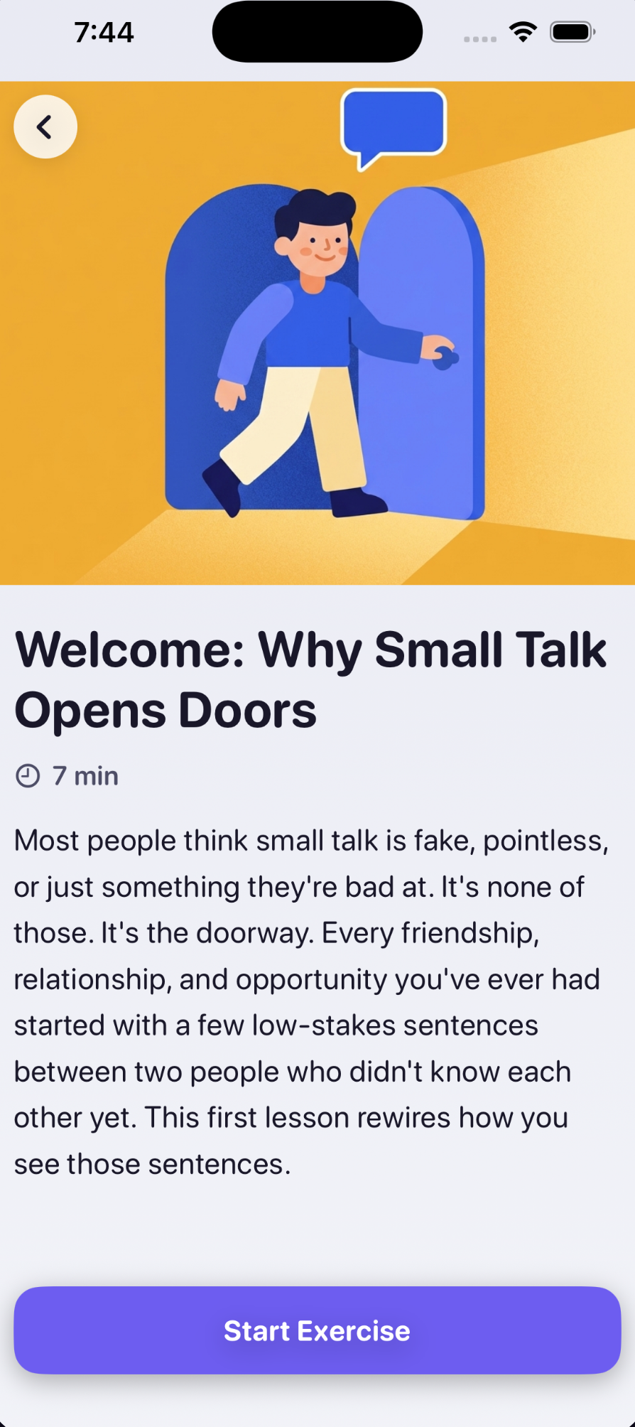 A ComposedAI lesson about why small talk opens doors